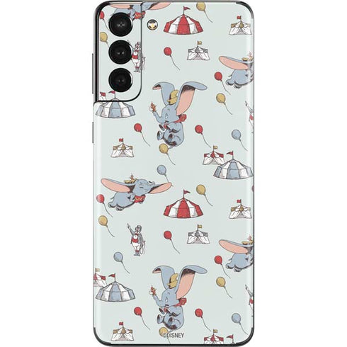 Disney Dumbo Vintage Pattern Galaxy S21 Plus 5G Skin